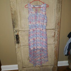 Umgee High-Low Sleeveless Dress Size M (AA-16)